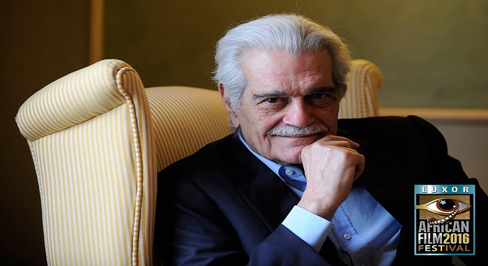 (OMAR SHARIF IN THE EYES OF THE WORLD) A new book published by Luxor African Film Festival (LAFF) at its fifth edition